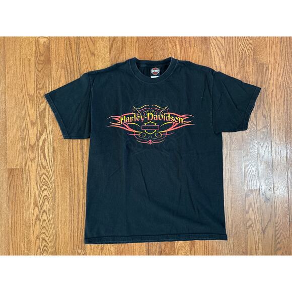 Vintage Harley-Davidson Big Moose Portland Maine Men's Large T-Shirt- EUC - Picture 2 of 6